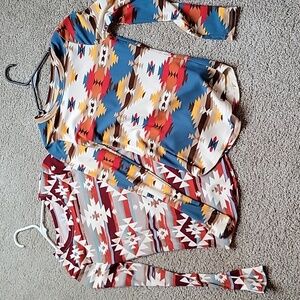 Womens Boho Southwestern Tops